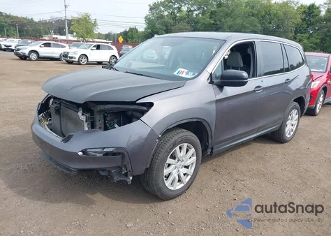 2019 Honda Pilot Lx from USA, damaged, VIN 5FNYF6H13KB045231